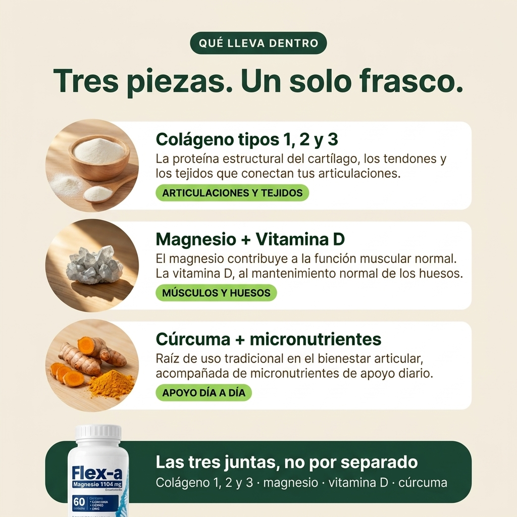 Flex-a Alivia tus articulaciones Para moverte sin Dolor