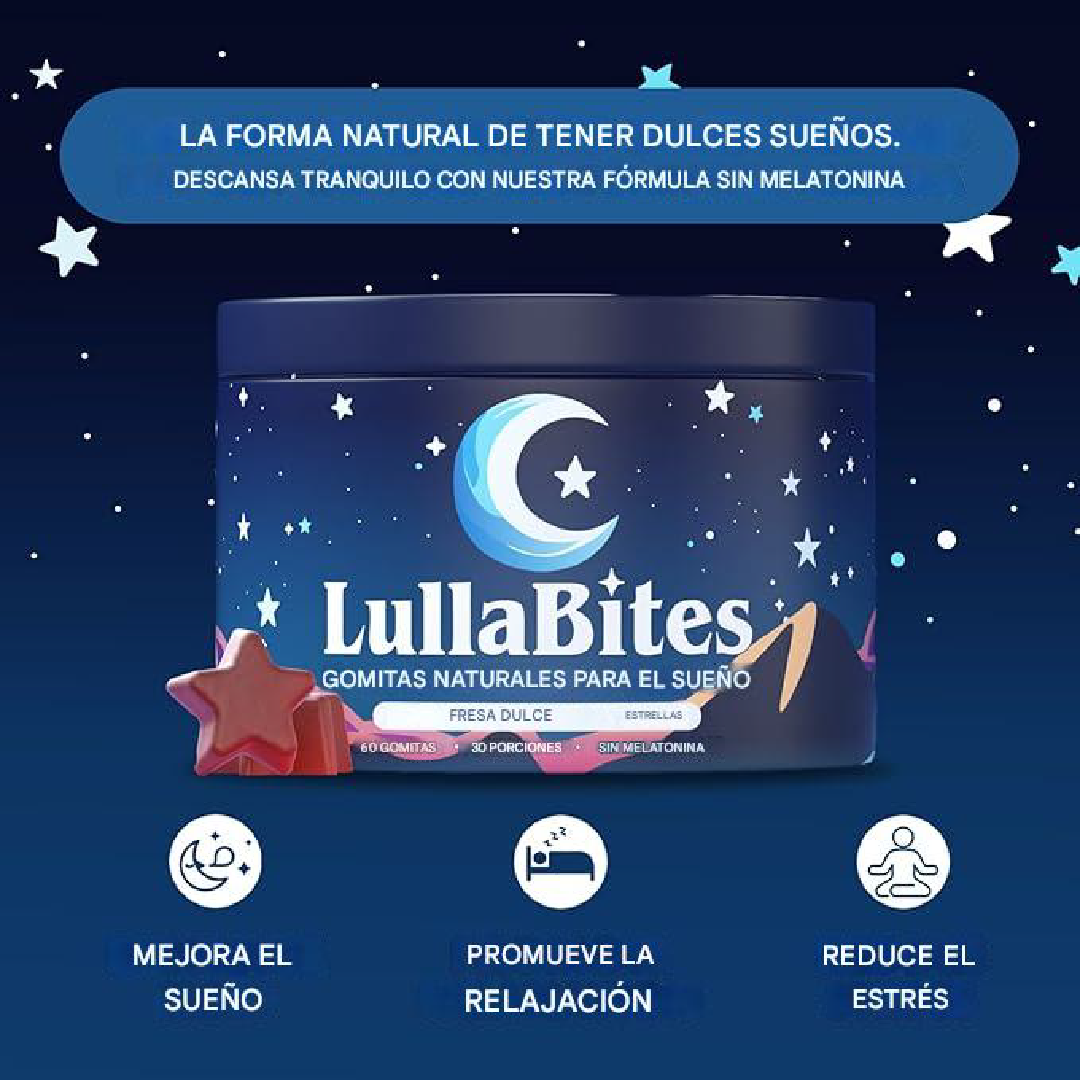 LullaBites - Gomitas naturales para dormir