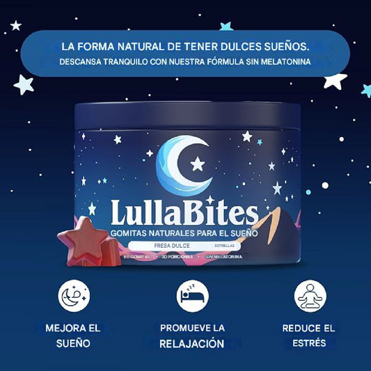 LullaBites - Gomitas naturales para dormir