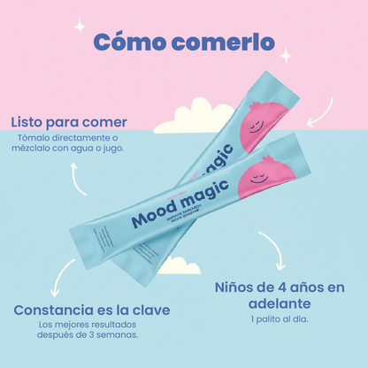 Palitos Pixie con azafrán y GABA para niños