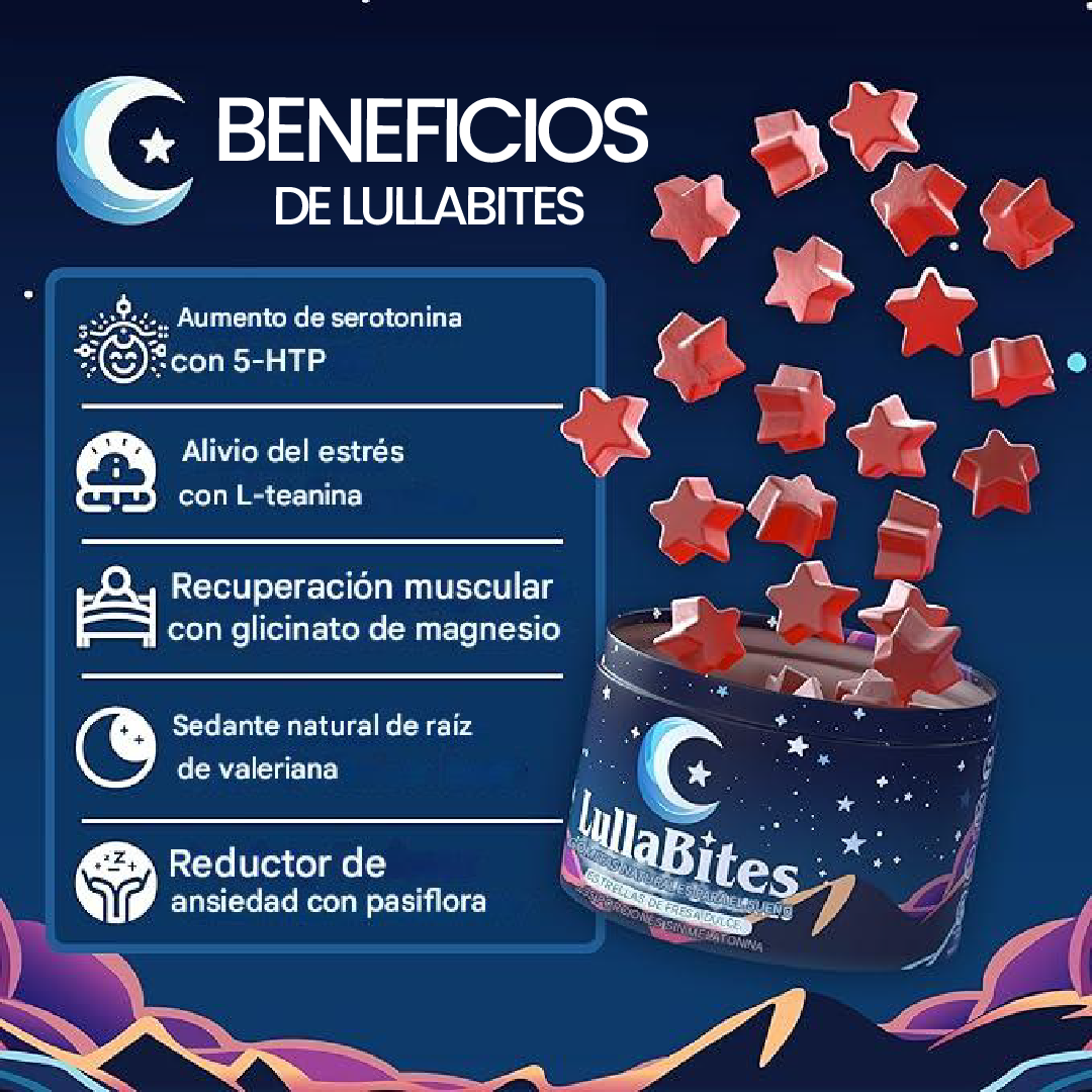 LullaBites - Gomitas naturales para dormir