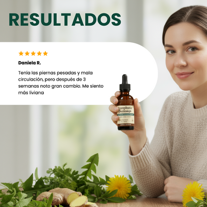 Gotas de bienestar-apoyo para reducir la hinchazón